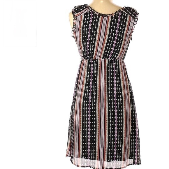 Multi pattern dot dress size XS - Picture 2 of 7